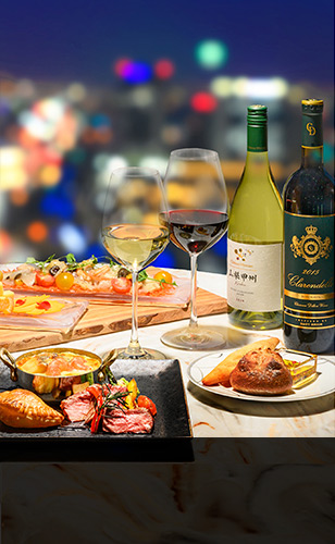 3.カクテルタイムを彩るシェフ特製の温冷オードブル