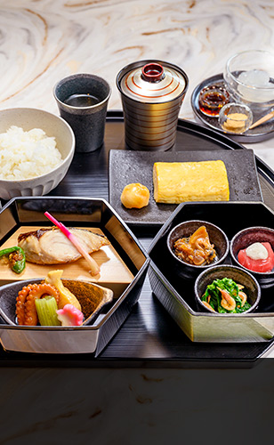 4.コンシェルジュラウンジでしか味わえない特別なご朝食