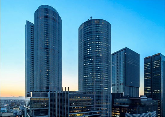 名古屋マリオットアソシア ホテルに到着