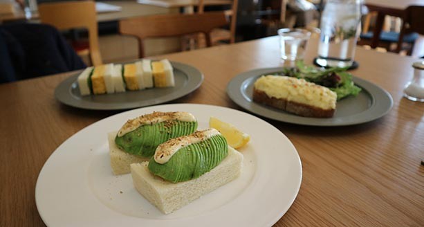 奈良食材を使ったサンドイッチが自慢の「囀」