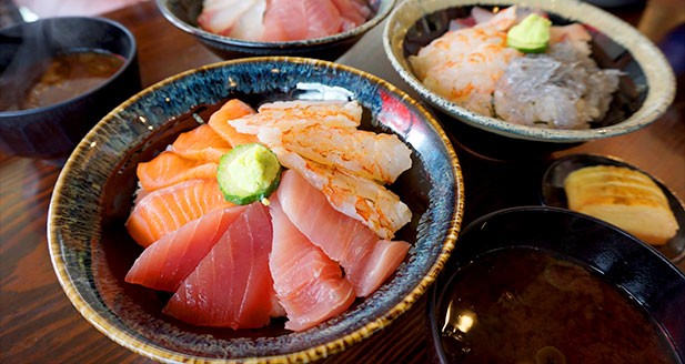 オリジナル海鮮丼