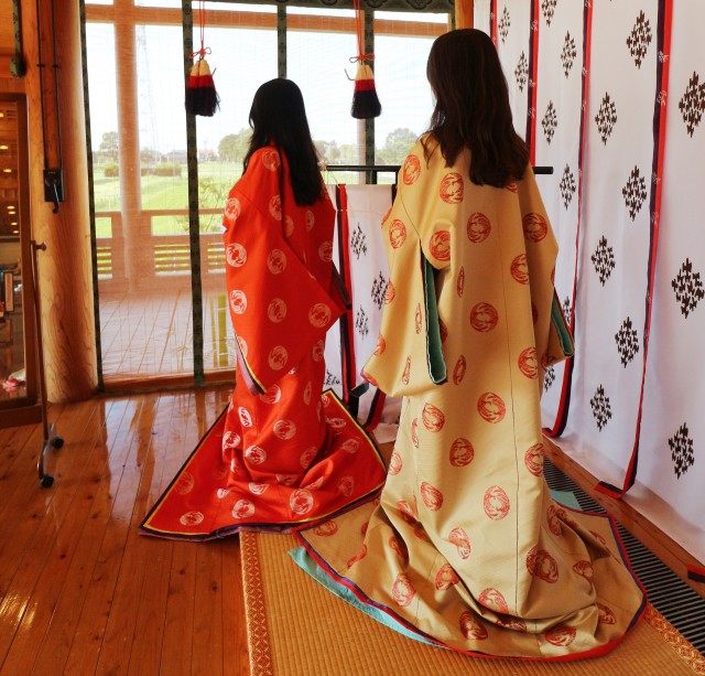 十二単でお姫様体験