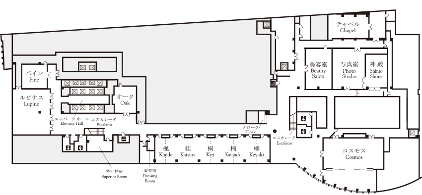 17F 宴会場・婚礼施設