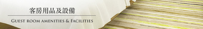 Guest room amenities and facilities