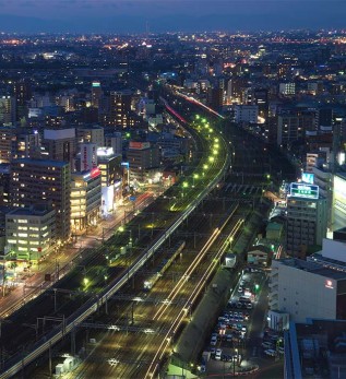 ホテルからの景観