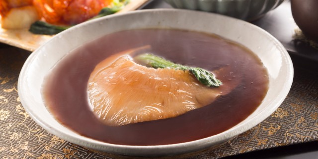 『上海風ふかひれの姿煮込み(1枚)』(醤油ベース)