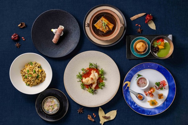 黄金桂~ふかひれスープや北京ダックなど　梨杏おすすめディナー~ ￥15,000