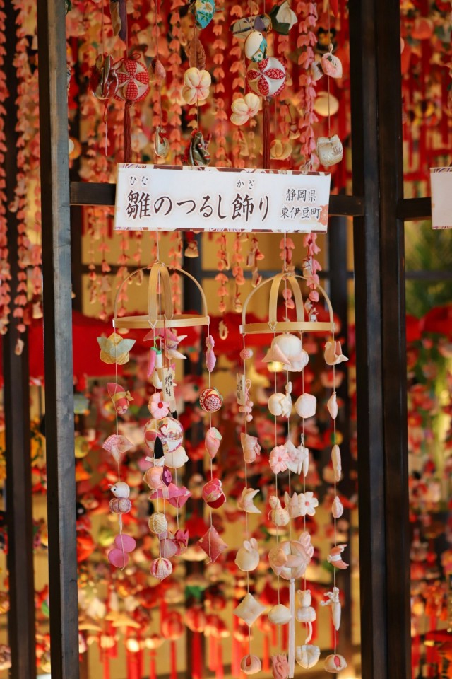 静岡県東伊豆町「雛のつるし飾り」