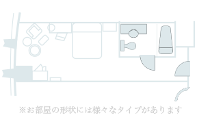 客室間取り