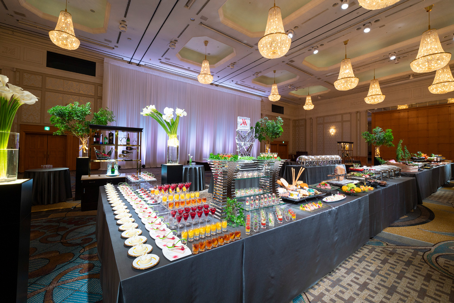 ニーズに応じた多彩な宴会場