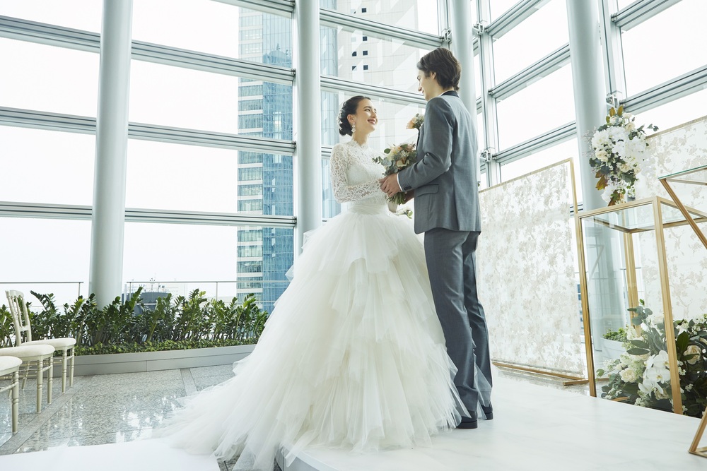 【2021年4月~9月限定/約■万円お得】
ご家族婚にオススメ◎期間限定プラン10名110万円