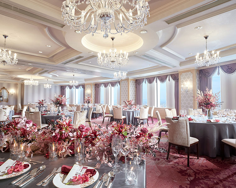 イシヤママリオット　コスモスの里 シリウス：披露宴会場 | 名古屋マリオットアソシアホテル｜公式