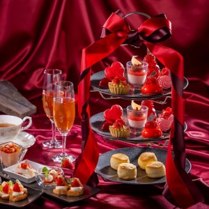 ❀土日祝日限定❀1月2月アフタヌーンティーセット～ストロベリー&amp;チョコレート～　※要予約
