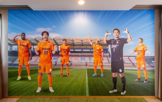 ピッチサイド風景フォトブース