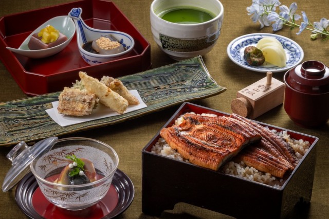 うなぎと天麩羅会席￥8,000　※写真はイメージです。
