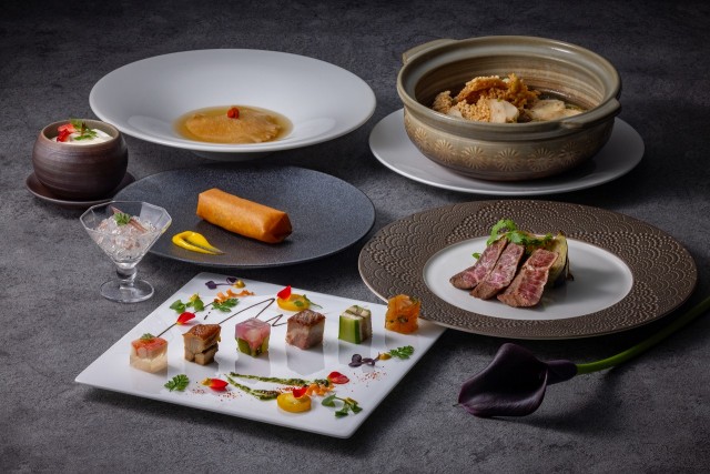 五感を旅するディナーコース　￥16,000　※写真はイメージです。