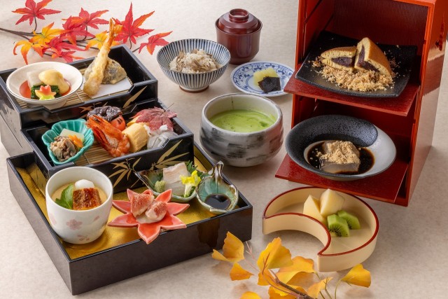 『平日限定』季節の彩り御膳　華在～はんなり～　￥3,800　※写真はイメージです。