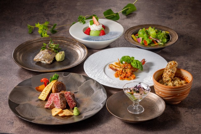 黒毛和牛サーロインディナー　「蓬莱～ほうらい～」￥13,000　※写真はイメージです。