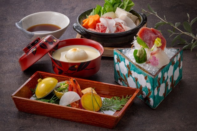 料理長おすすめ会席　山科～やましな～　￥5,500　※写真はイメージです。