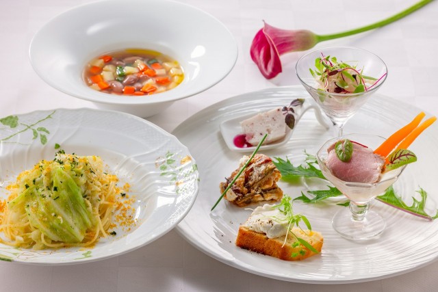 『平日限定』春野菜フェスタ Primavera pranzo A  　￥3,800　※写真はイメージです。