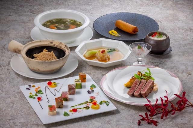 五感を旅するランチコース　￥8,000　※写真はイメージです。