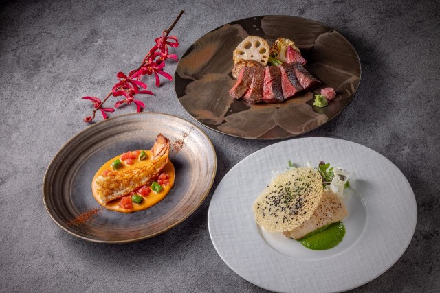 オマール海老と黒毛和牛ランチ￥6,500　※写真はイメージです。