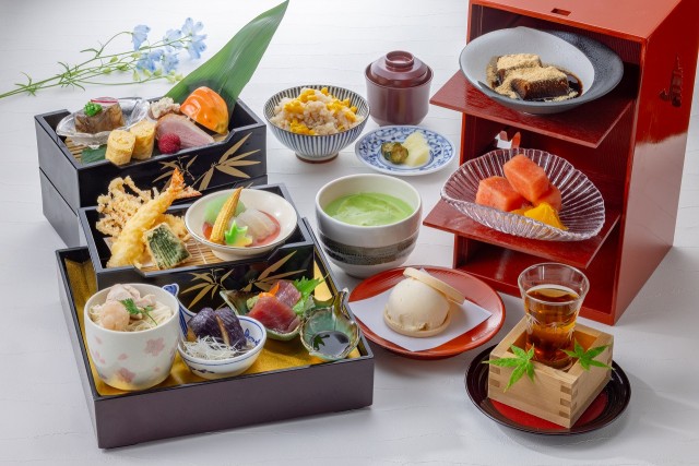 『平日限定』季節の彩り御膳　華在～はんなり～　￥3,800　※写真はイメージです。