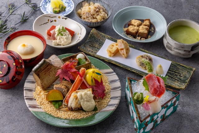 四季の恵みを味わう季節会席　桂～かつら～　※写真はイメージです。