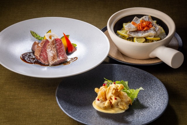 料理長おすすめディナーコース　￥12,000　※写真はイメージです　