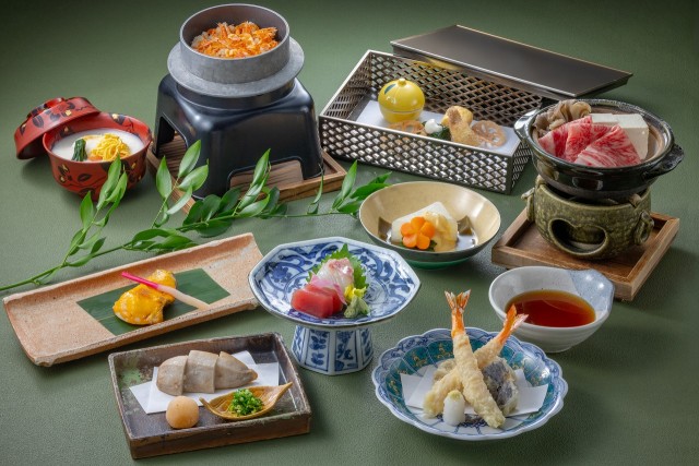 京都つる家特別会席 嵐山～あらしやま～ ￥15,000 ※写真はイメージです。