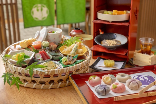 『平日限定』季節の彩り御膳　華在～はんなり～　￥3,800　※写真はイメージです。