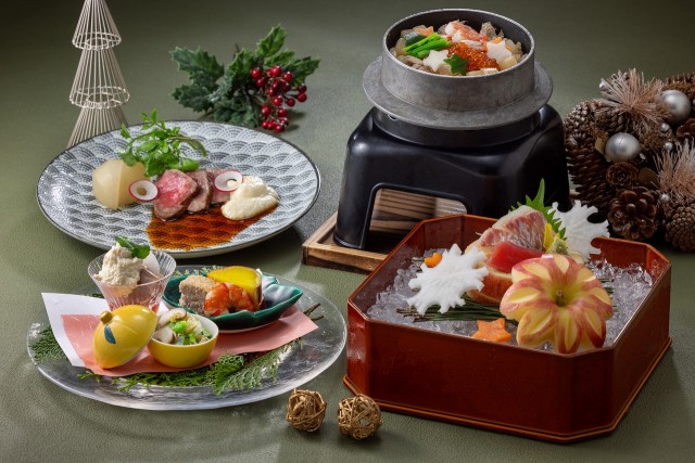 クリスマスディナー会席　￥15,000　※写真はイメージです。