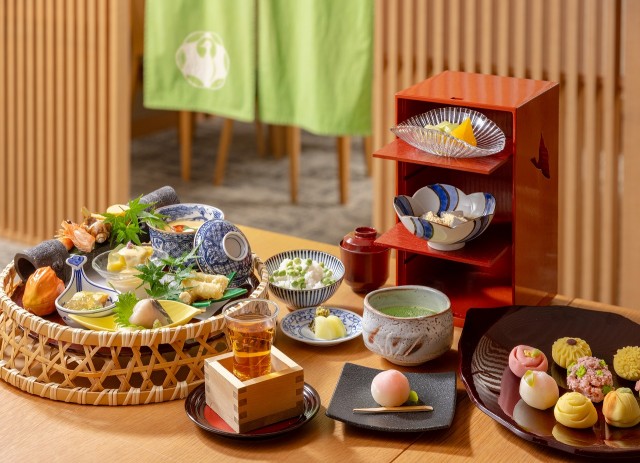 『平日限定』季節の彩り御膳　華在～はんなり～　￥3,800　※写真はイメージです。