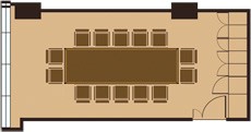 会議室Aレイアウト
