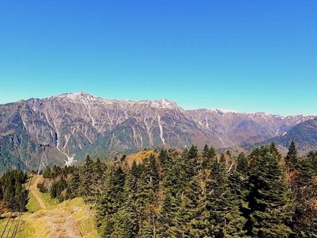 西穂高口駅　山頂展望台