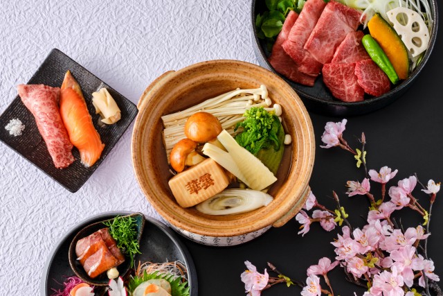 春の飛騨牛尽くし御膳イメージ