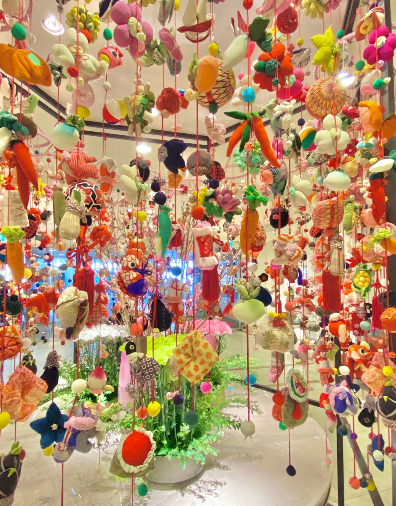 ⑥つるし雛置き型女の子用