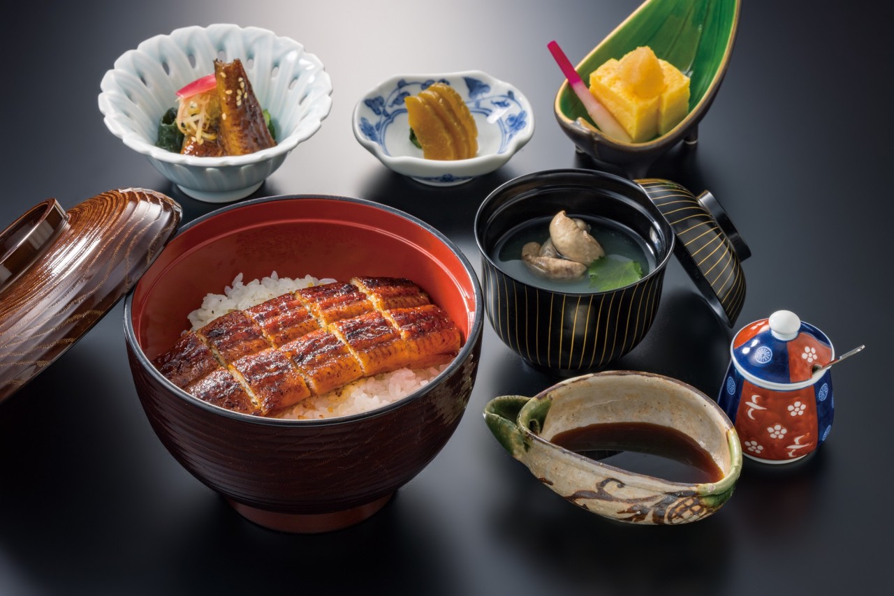 三河一色産うなぎ丼御膳 ランチ 和食レストラン 穂のはな 豊橋駅直結 ホテルアソシア豊橋 公式 ベストレート保証