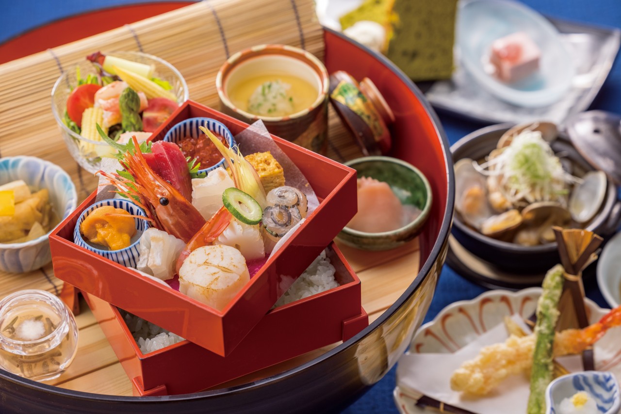 海の幸ちらし御膳 ランチ 和食レストラン 穂のはな 豊橋駅直結 ホテルアソシア豊橋 公式
