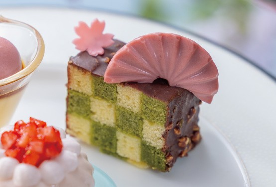 抹茶と柚子のパウンドケーキ