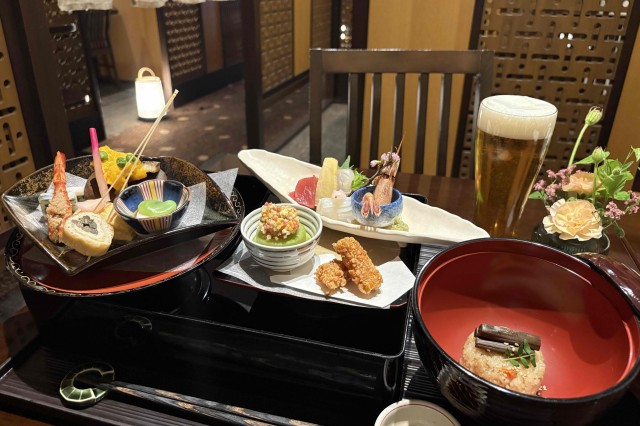 穂のはな夕御膳　ワンドリンク付￥4,000