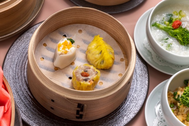 翡翠餃子など春を彩る点心師おすすめ蒸し点心3種