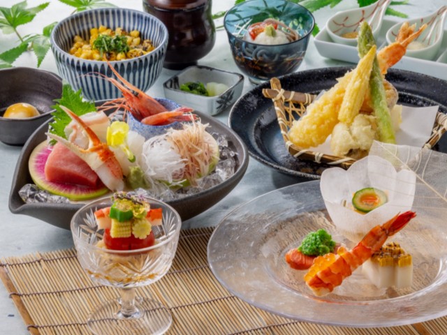 夏の味覚会席 ¥7,500