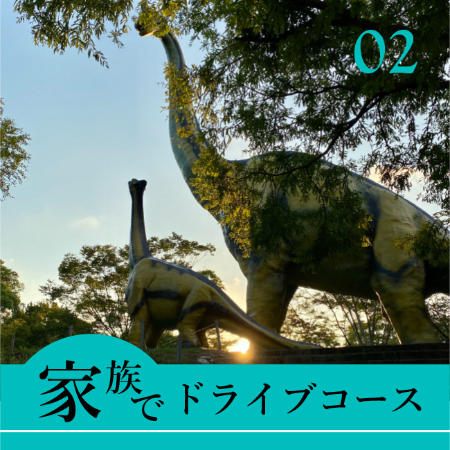 小さなお子様も大満足！家族でドライブコース